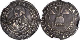GERMANY. Brunswick-Wolfenbuttel. 1/4 Taler, 1643. August the Younger. NGC VF-35.
KM-411; Welter-836. Fully detailed, well centered, and with dark gra...
