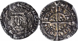 GREAT BRITAIN. Groat, ND (1495-98). London Mint. Henry VII. PCGS EF-45 Gold Shield.
S-2199. Pansy mintmark. Well centered obverse with bold details o...