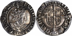 GREAT BRITAIN. 1/2 Groat, ND (1526-32)-WA. Canterbury Mint. Henry VIII. PCGS AU-53 Gold Shield.
S-2343. Sharply struck and well centered with complim...