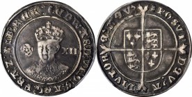 GREAT BRITAIN. Shilling, ND (1551-53). Edward VI. PCGS VF-35 Gold Shield.
6.27 gms. S-2482; N-1937. Fine silver issue with Tun mintmarks on both side...