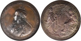 GREAT BRITAIN. Epping Forest Royal Visit and Dedication Bronze Medal, 1882. NGC MS-63 BN.
75 mm. Eimer-1689; BHM-3128. By C. Wiener Obverse: Crowned ...