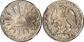 MEXICO. 8 Reales, 1836-Pi JS. San Luis Potosi Mint. NGC MS-64.
KM-377.12; DP-Pi11. Tied for second finest certified with only one other example on th...