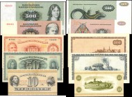 DENMARK. Danmarks Nationalbank. 10, 50, 100 & 500 Kroner, 1950-98. P-43d, 45c, 46f, 51j & 52c. Very Fine to About Uncirculated.
5 pieces in lot. Deno...