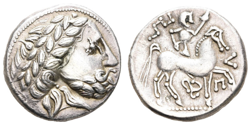 Antike Kelten
 Ungarn, Tetradrachme (13,19g), 3./2. Jh. v. Chr., Typ Zichyujfal...