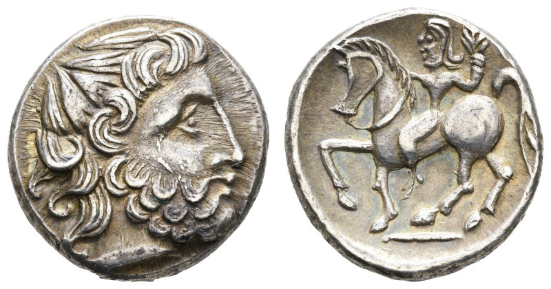 Antike Kelten
 Oltenien und Muntenien, Tetradrachme (12,19g), ca. 2./1. Jh. v. ...