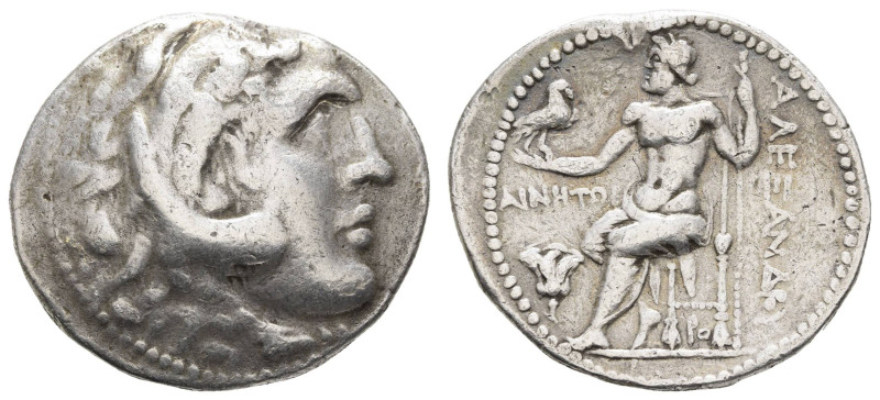 Antike Griechen
Makedonien Tetradrachme (16,38g), 201-190 v. Chr., posthum, Ale...