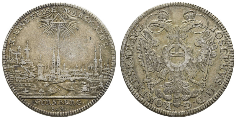 Deutschland bis 1800 Nürnberg Stadt
 Taler, 1780, mit Titel Josef II., Dav. 249...