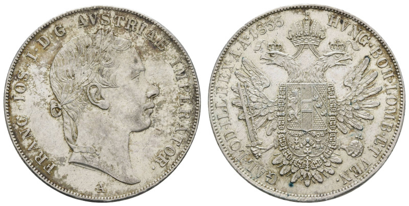 Europa und Übersee Österreich bis 1918
 Taler, 1853, Franz Joseph I., Wien, J. ...