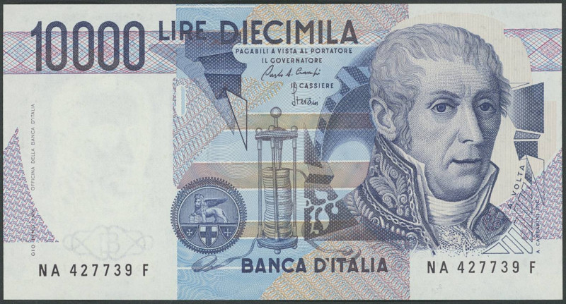 Banknoten Banknoten Europa
 Italien, Banca D´Italia, 5000 Lire 4. 1.1985 (2x) S...