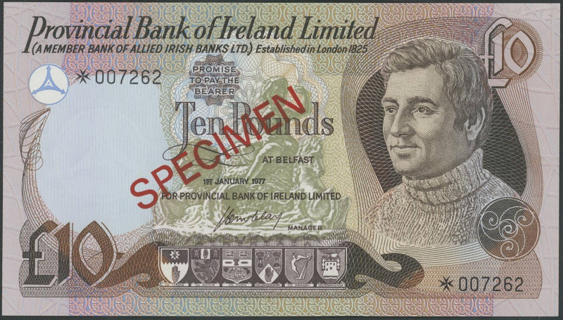 Banknoten Banknoten Europa
 Nordirland, Provincial Bank of Ireland Limited, 10 ...