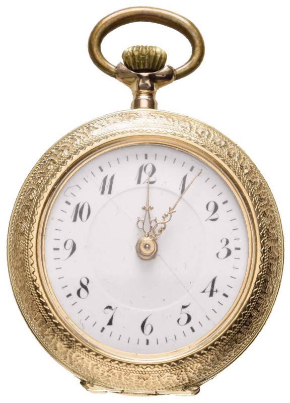 Taschenuhren 1801-1900
 Kleine Taschenuhr Dürrstein & Co. Ca. 28mm, 585er Roség...