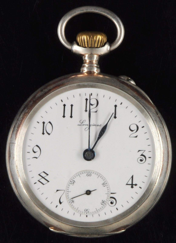 Taschenuhren 1801-1900
 Longines "Grand Prix Paris" Herrentaschenuhr um 1900, 8...