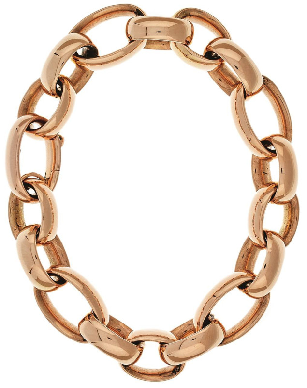 Armschmuck Armbänder
 Designer Armband " Elaine Firenze" Italien, 585 Roségold,...