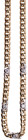 Halsschmuck Colliers
 Brillanten Collier, 585 Gold, bicolor, Italien, 5 Brillanten zus. ca. 0,40 ct., Länge ca. 44 cm, ca.41,7g.