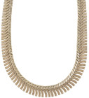 Halsschmuck Colliers
 Collier, 585 Gelbgold, im Verlauf, Länge ca. 45 cm, ca. 52,88g