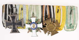 Deutsche Ordenspangen bis 1933
 Ordensspange mit ehemals 6 Auszeichnungen, jetzt nur noch dabei Preußen Eisernes Kreuz 1914 2. Klasse, Sachsen Albrec...