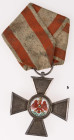 Auszeichnungen Deutscher Staaten bis 1933
 Preußen, Roter Adler Orden, Kreuz 4. Klasse, Silber, gekörnte Arme, am vernähten Band, OEK 1704, Band schm...