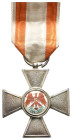 Auszeichnungen Deutscher Staaten bis 1933
 Preußen, Roter Adler Orden, Kreuz 4. Klasse, Silber, gekörnte Arme, am Band, OEK 1704, Zustand 2.