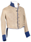 Kaiserreich/Weim. Rep. : Uniformen, Kopfbed., etc.
 Militär-, Bürgerwehr- oder auch Polizeijacke Deutschland vor der Reichsgründung, ca. 1848-1870, F...