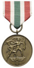 3. Reich Zivile Auszeichnungen
 Medaille zur Erinnerung an die Heimkehr des Memellandes (1939-1940), am Band, broschiert, OEK 3519, Zustand 2.