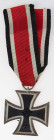 Allg. militärische Auszeichnungen 2. Weltkrieg
 Eisernes Kreuz 1939 2. Klasse, magnetisch, im Bandring Punze "137" für die Firma J.H. Werner Berlin, ...