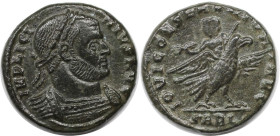 Römische Münzen, MÜNZEN DER RÖMISCHEN KAISERZEIT. Licinius I. (308-324 n. Chr). Follis 319 n. Chr., Arelate (Arles). (2.92 g. 17 mm) Vs.: IMP LICINIVS...