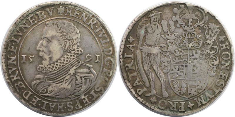 Altdeutsche Münzen und Medaillen, BRAUNSCHWEIG - WOLFENBÜTTEL. Heinrich Julius (...