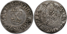 Altdeutsche Münzen und Medaillen, REGENSBURG, STADT. 1/2 Batzen 1513. Schulten 2872. Fast Vorzüglich