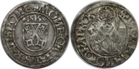 Altdeutsche Münzen und Medaillen, REGENSBURG, STADT. 1/2 Batzen 1515. Schulten 2872. Sehr schön+