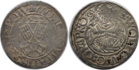 Altdeutsche Münzen und Medaillen, REGENSBURG, STADT. 1 Batzen 1522. Schulten 2867. Fast Vorzüglich