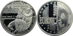 Europäische Münzen und Medaillen, Belgien / Belgium. Albert und Isabella. 500 Francs 1999. 22,85 g. 0.925 Silber. 0.68 OZ. KM 212. Polierte Platte