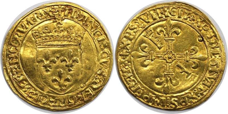 Europäische Münzen und Medaillen, Frankreich / France. François I. (1515-1547). ...