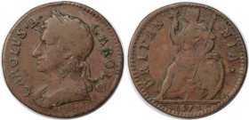 Europäische Münzen und Medaillen, Großbritannien / Vereinigtes Königreich / UK / United Kingdom. Charles II. (1660-1685). Farthing 1675. Kupfer. KM 43...