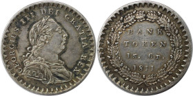 Europäische Münzen und Medaillen, Großbritannien / Vereinigtes Königreich / UK / United Kingdom. George III. (1760-1820). Bank Token zu 1 Shilling 6 P...