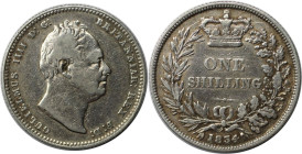 Europäische Münzen und Medaillen, Großbritannien / Vereinigtes Königreich / UK / United Kingdom. William IV. (1830-1837). 1 Shilling 1834. Silber. KM ...