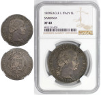 Europäische Münzen und Medaillen, Italien / Italy. Italien-Sardinien. Vittorio Emanuele I. (1802-1821). 5 Lire 1820 L, Turin. Silber. KM 113. NGC XF 4...