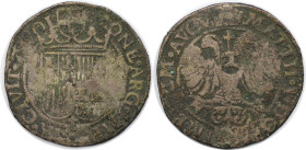 Europäische Münzen und Medaillen, Niederlande / Netherlands. Overijssel. Zwolle. 6 Stuivers (Arendschelling) ND. Mit Titel Matthias I. (4,63 g). Vs.: ...