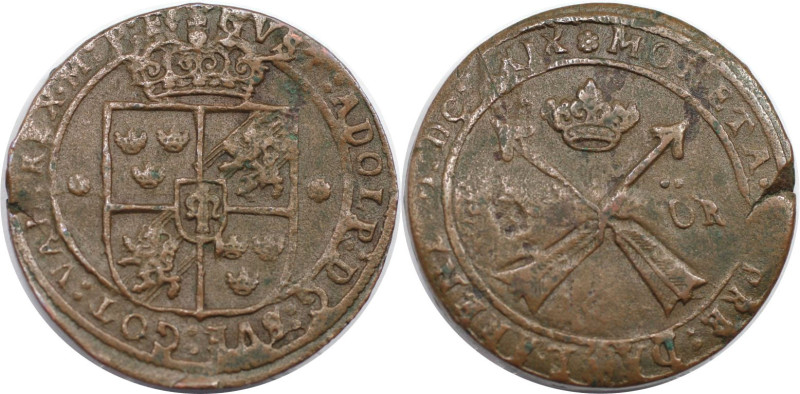 Europäische Münzen und Medaillen, Schweden / Sweden. Gustav II. Adolf (1611-1632...