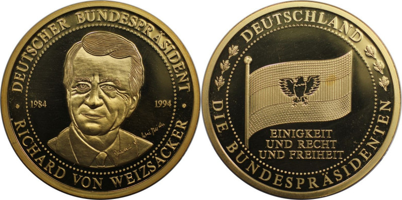 Medaillen und Jetons, Gedenkmedaillen. Deutschland Medaille Deutscher Bundespräs...