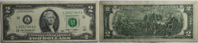 Banknoten, USA / Vereinigte Staaten von Amerika, Federal Reserve Bank Notes. 2 Dollars 2009. I