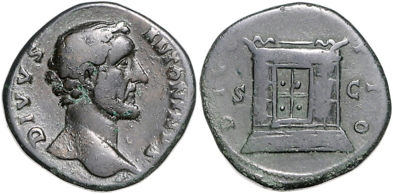 RÖMISCHES REICH, Antoninus Pius, 138-161, posthum unter Marcus Aurelius, 161-180...