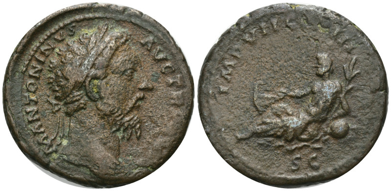 RÖMISCHES REICH, Marcus Aurelius, 161-180, AE As TRP XXIX =174-175, Rom. Belorb....