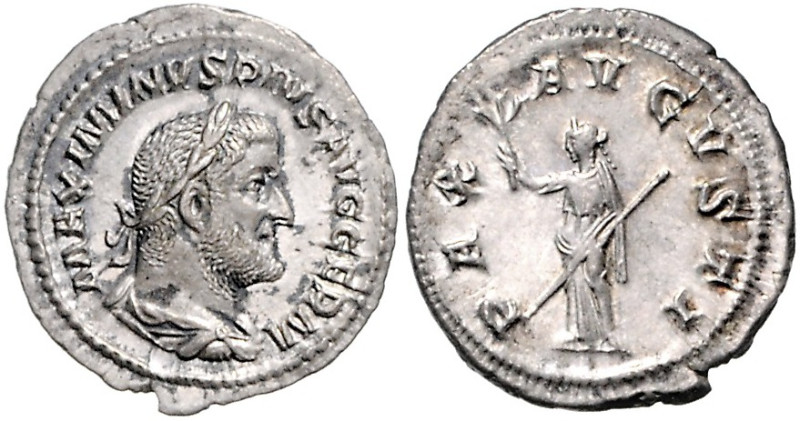 RÖMISCHES REICH, Maximinus I. Thrax, 235-238, AR Denar (235/236), Rom. Belorb. B...