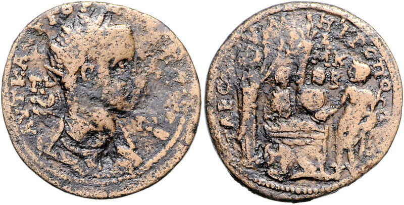 RÖMISCHES REICH, Gordian III., 238-244, AE 36, Kilikien, Stadt Tarsos. Büste mit...