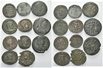 RÖMISCHES REICH, Licinius I., 308-324, AE Follis, RF R*P. Belorb. Büste r. Rs.Sol (ss). DAZU: Constantin I., AE Follis, + * TT. Rs.Sol (ss/vz); gleich...