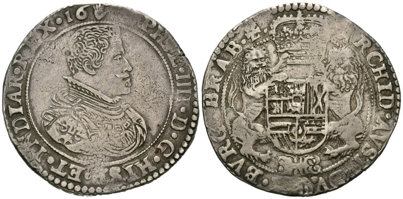 BELGIEN / BRABANT, Philipp IV., 1621-1665, Dukaton 16??, Antwerpen. 32,16g.
ss...