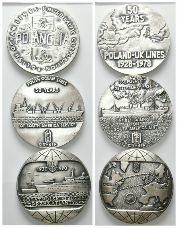 POLEN, Volksrepublik, 1952-1989, Neusilbermed. 1970 von W.Kowalk a.d. 40-jährige...