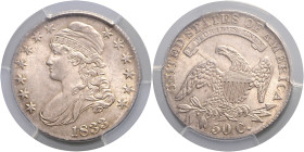 VEREINIGTE STAATEN VON AMERIKA, 1/2 Dollar 1833. Liberty Capped Bust.
Prachtex., PCGS MS-63