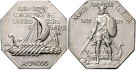 VEREINIGTE STAATEN VON AMERIKA, Norse American Medal 1925.
st