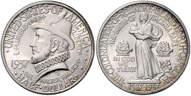 VEREINIGTE STAATEN VON AMERIKA, 1/2 Dollar 1937. Roanoke-Island.
st
KM 186